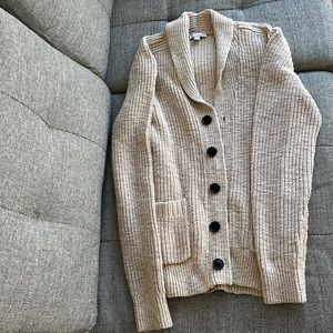 Oatmeal knit gap thick sweater, like new